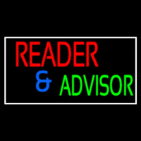 Red Reader And Green Advisor Neonreclame