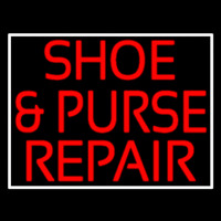 Red Shoe And Purse Repair Neonreclame