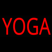 Red Yoga Neonreclame