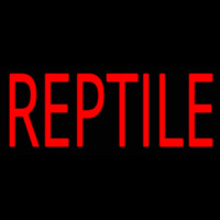 Reptile Block Neonreclame