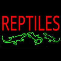 Reptiles 1 Neonreclame