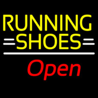 Running Shoes Open Neonreclame