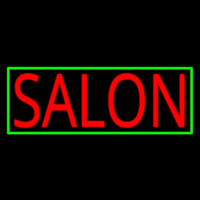 Salon With Yellow Border Neonreclame