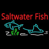 Saltwater Fish Neonreclame