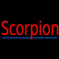 Scorpion Red 3 Neonreclame