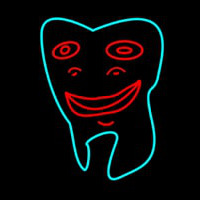 Smiley Teeth Logo Neonreclame