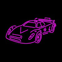 Sports Car Outlined Neonreclame