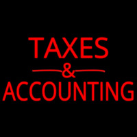 Ta es And Accounting Neonreclame