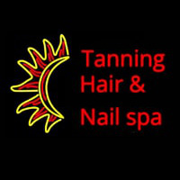 Tanning Hair And Spa Neonreclame