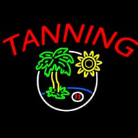 Tanning With Logo Neonreclame