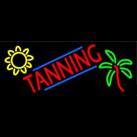 Tanning With Logo Neonreclame