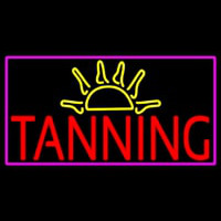 Tanning With Sun Rays Neonreclame