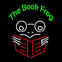 The Book Frog Neonreclame