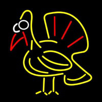 Turkey Bird Logo Neonreclame