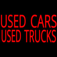 Used Cars Used Truckes Neonreclame