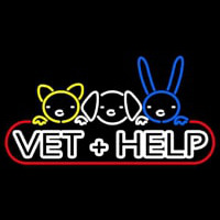 Vet Help Neonreclame