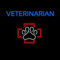 Veterinarian 1 Neonreclame