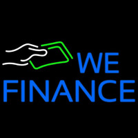 We Finance Note Logo Neonreclame