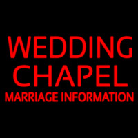 Wedding Chapel Marriage Information Neonreclame