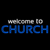 Welcome To Church Neonreclame