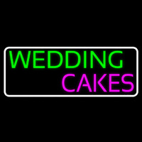 White Border Wedding Cakes Neonreclame