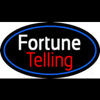 White Fortune Red Telling Neonreclame