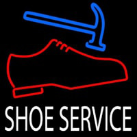 White Shoe Service Neonreclame