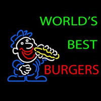 Worlds Best Burgers Neonreclame