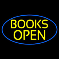 Yellow Books Open Neonreclame