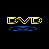 Yellow Dvd 1 Neonreclame