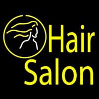 Yellow Hair Salon Neonreclame