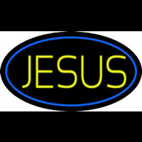 Yellow Jesus Neonreclame