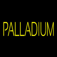 Yellow Palladium Neonreclame