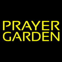 Yellow Prayer Garden Neonreclame